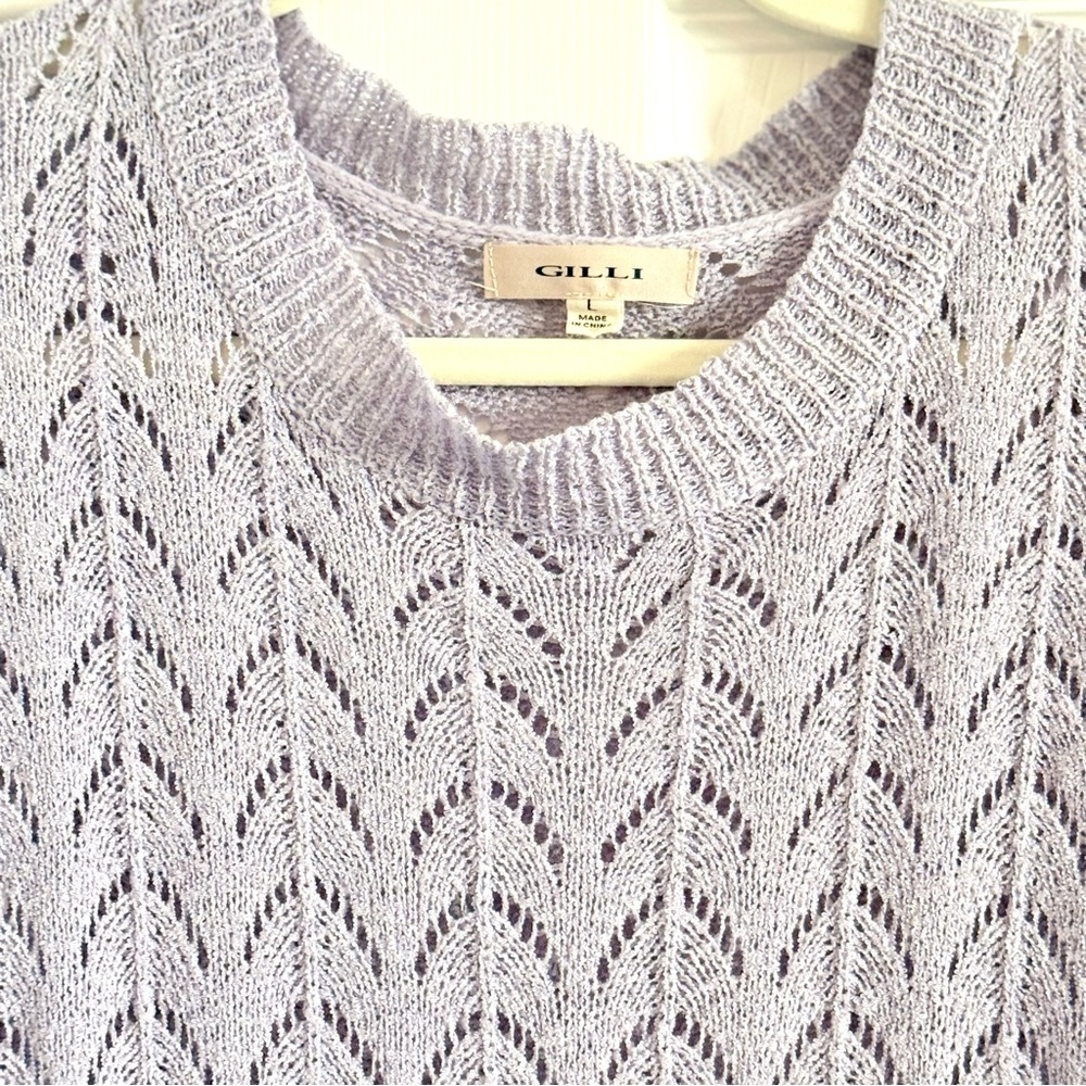 🌻 Gilli Lilac Pullover Sweater - Picture 6 of 8